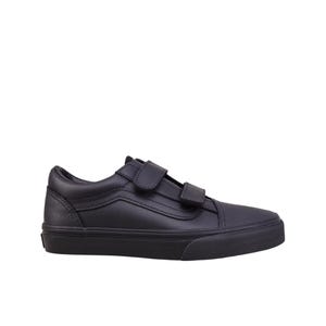 Old Skool V Kids' Play School Sneakers Shoes - Classic Tumble Black Mono