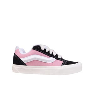 Knu Skool Women's Sneakers Shoes - Color Blocking Black/Pink